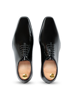 Vantier - Shoes Black Gabriel Oxford Classic Patent Shoes