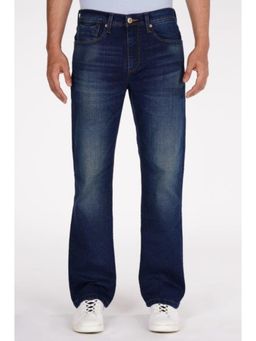 Levi's - Mens 527 Slim Bootcut Fit Navy Blue Jeans