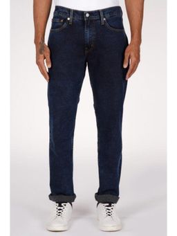 Levi's - Mens 513 Slim Fit Navy Blue Jeans
