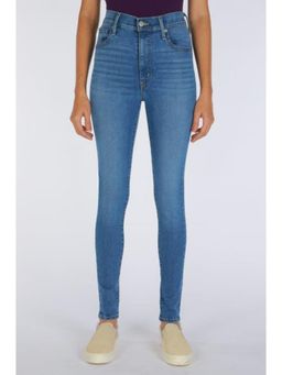 Levi's - Womens High Rise 724 Skinny Fit Blue Jeans