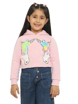 Nautinati - Girls Printed Hoodie