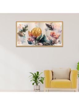 Dekorstation - Flowers Floating Canvas Wall Painting