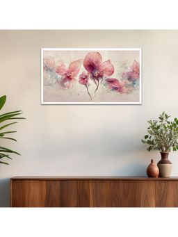 Dekorstation - 3D Print Flowers Canvas Wall Painting