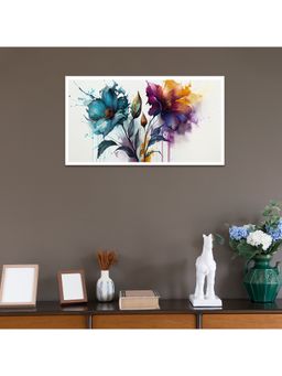 Dekorstation - Floral Flowers Art Print Canvas Wall Painting
