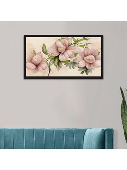 Dekorstation - Panoramic 3D Flower Canvas Wall Painting
