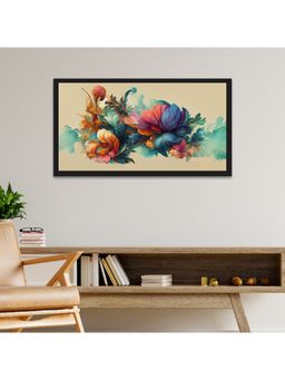 Dekorstation - Floral Floating Canvas Wall Painting