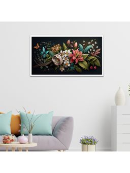 Dekorstation - 3D Flowers Floating Canvas Wall Painting