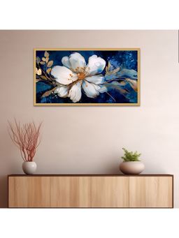Dekorstation - Beautiful Botanical Flowers Background Art Print Wall Painting