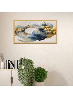 Dekorstation - 3D Illustration Elegant Flowers Floating Canvas Wall Painting