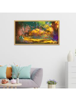 Dekorstation - Fantasy Forest Nature Scenery Floating Canvas Wall Painting