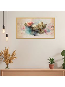 Dekorstation - Luxurious Botanical Floral Elements Big Modern Wall Painting