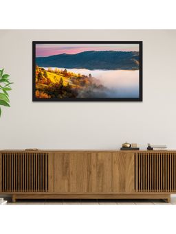 Dekorstation - Colorful Trees Mountain Modern Art Canvas Wall Painting