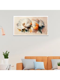 Dekorstation - Digital Art Print 3D Vibrant Flower Canvas Wall Painting