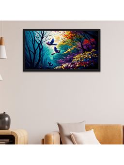 Dekorstation - High Quality Birds Digital Art Print Forest Canvas Wall Painting