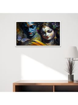 Dekorstation - Beautiful Radha Krishna Canvas Wall Painting