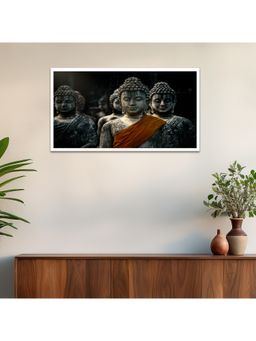 Dekorstation - Meditating Budha Canvas Wall Painting