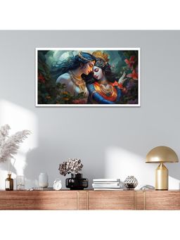 Dekorstation - Beautiful Radha Krishna Canvas Wall Painting