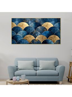 Dekorstation - Abstract Pattern A Wave Design Modern Canvas Wall Painting