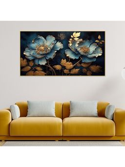 Dekorstation - Floral Printed Flower Canvas Wall Painting