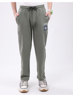 Monte Carlo - Boys Grey Regular Fit Lower Trackpant