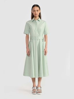 Perona - Women Elisa Green Midi Dress