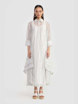 Perona - Women Halo Grey Maxi Dress