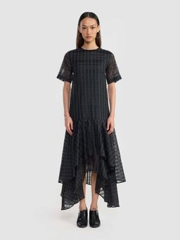 Perona - Women Noa Navy Blue Midi Dress