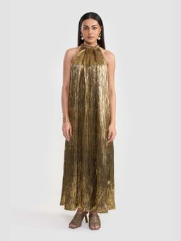 Perona - Women Yasmin Gold Maxi Dress