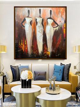 Artsense - Premium Multi-Color Framed Canvas Wall Painting