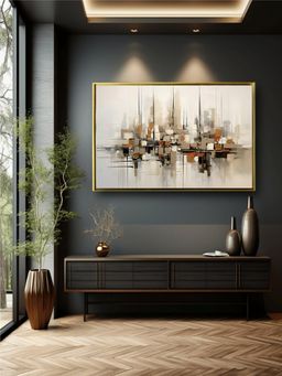 Artsense - Premium Multi-Color Framed Canvas Wall Painting