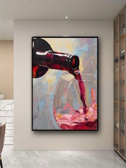 Artsense - Premium Multi-Color Framed Canvas Wall Painting