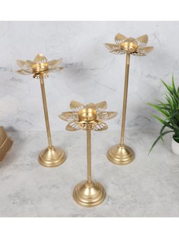 Amaya Decors - Kamal Cut Detachable Tealight Holders (Pack of 3)