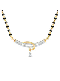 KuberBox - Bhuja Mangalsutra 18K Gold