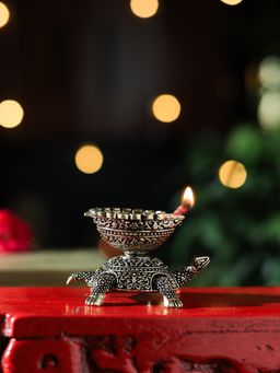 Revive Home - Tortoise Brass Diya