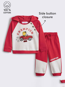 Hopscotch - 2-Piece Pure Cotton Graphic Print Co-Ord Set