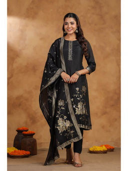 Autumnlane - Adrika Onyx Work Kurta Pant & Dupatta (Set of 3)