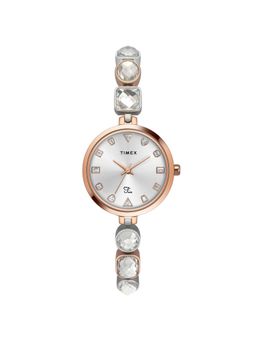 Timex - Fria Women White Round Analog Watch - TWEL17302