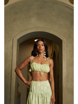 Essgee - Green Ravello Strappy Bralette Top