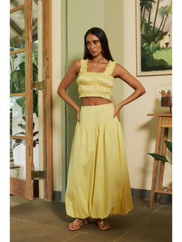 Essgee - Yellow Ravello Maxi Skirt