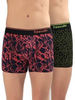 FREECULTR - Men Cotton Stretch Trunk (Pack of 2)