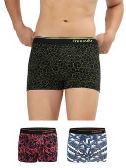 FREECULTR - Men Cotton Stretch Trunk (Pack of 3)