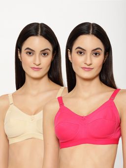 Floret - Wirefree Non-padded Seamless Bra - Multi-Color