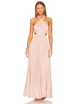 BCBGMAXAZRIA - Metallic Evening Gown