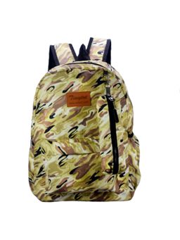 Tinytot - Yellow School Backpack with Pouch (3-12 Years)