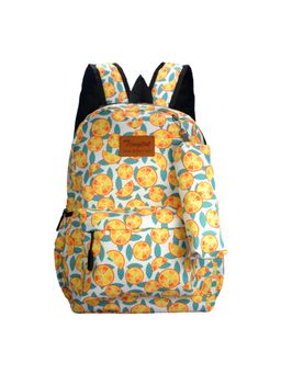 Tinytot - White School Backpack with Pouch (3-12 Years)