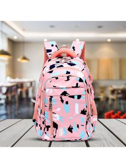 Tinytot - Pink Printed School Backpack (3-12 Years)