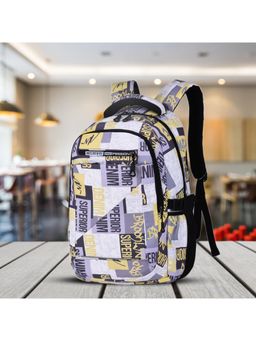 Tinytot - Yellow Typography School Backpack (3-12 Years)