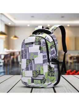 Tinytot - Green Typography School Backpack (3-12 Years)