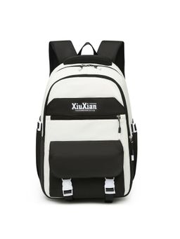 Tinytot - Black Colorblock School Backpack (3-12 Years)