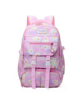 Tinytot - Pink Floral School Backpack (3-12 Years)